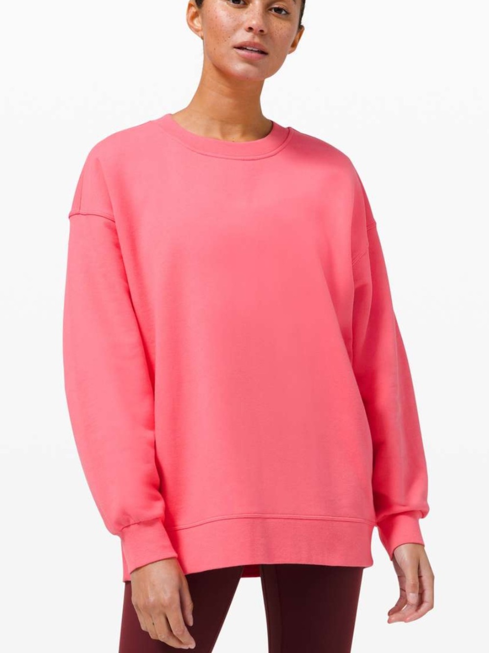 Lululemon Perfectly Oversized Crewneck Guava Pink